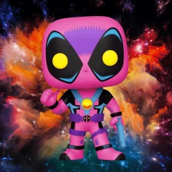 Marvel: X-Men Classic Funko Pop! Deadpool (Neon Black Light) #801