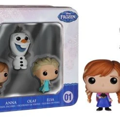 Frozen Funko Pocket Pop! Anna, Olaf, And Elsa #01