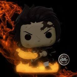 Demon Slayer Funko Pop! Tanjiro Kamado (Hinokami Kagura Dance) (GITD) CHASE #874