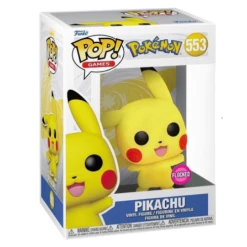 Pokemon Funko Pop! Pikachu (Waving) (Flocked) #553 -Nintendo Sales 51 8 1800x1800