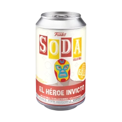 Marvel: Lucha Libre Funko Vinyl SODA El Heroe Invicto (Iron Man) (Chance Of Chase) -Nintendo Sales 54506 Marvel Luchadores IronMan SODA GLAM 1 WEB 1800x1800