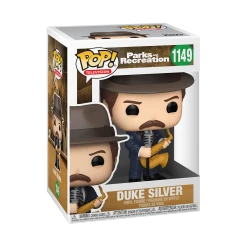 Parks & Recreation Funko Pop! Duke Silver #1149 -Nintendo Sales 56167 ParksandRec DukeSilver POP GLAM 1 WEB 1800x1800