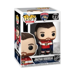 NHL Panthers Funko Pop! Jonathan Huberdeau (Red Home Uniform) #77 -Nintendo Sales 57821 NHL JonathanHuberdeau POP GLAM 1 WEB 1800x1800