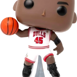 NBA Bulls Funko Pop! Michael Jordan (Dunking) (with #45 White Jersey) #126 -Nintendo Sales 59180 michael jordan bait 1995 playoffs 45 funko pop vinyl figure popcultcha 1800x1800