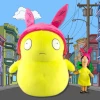 Bob's Burgers The Movie X Kidrobot Kuchi Kopi & Louise HugMe Shake Action Plush