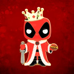 Deadpool Funko Pop! Pins King Deadpool #01