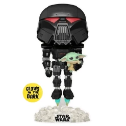 Star Wars: The Mandalorian Funko Pop! Dark Trooper (with Grogu) (GITD) #488 -Nintendo Sales 96 504f4196 d821 4ec8 b2df f118668b2ef6 1800x1800