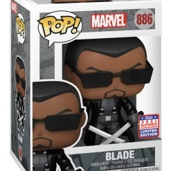 Marvel Funko Pop! Blade (2021 Summer Convention) (Shared Sticker) #886 -Nintendo Sales B80D8DBC 0696 47BC AB93 796FB0AE4703 02028.1626452336 1800x1800