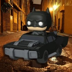 The Batman (2022) Funko Pop! Rides Batman (in Batmobile) #282