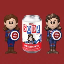 What If...? Funko Vinyl SODA Captain Carter (Chance Of Chase)