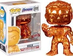 Avengers Endgame Funko Pop! Hulk (Infinity Gauntlet) (Orange Chrome) #499 -Nintendo Sales HulkOrangeChrome499 1800x1800