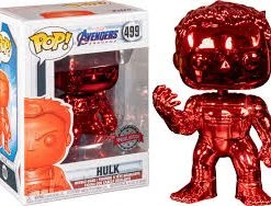 Avengers Endgame Funko Pop! Hulk (Infinity Gauntlet) (Red Chrome) #499 -Nintendo Sales HulkRedChrome499 1800x1800