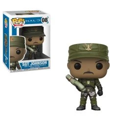 Halo Funko Pop! Sgt. Johnson #08