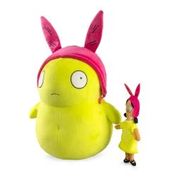 Bob's Burgers The Movie X Kidrobot Kuchi Kopi & Louise HugMe Shake Action Plush -Nintendo Sales Kidrobot Bob s Burgers Kuchi Kopi Louise HugMe Plush 6 2048x a920c612 96d7 4feb 8870 30873f4a267f 1800x1800