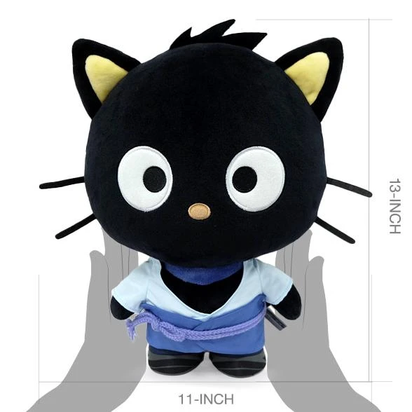 Naruto Shippuden X Sanrio Kidrobot Chococat Sasuke 13in Plush 5 Naruto Shippuden X Sanrio Kidrobot Chococat Sasuke 13in Plush - Image 3