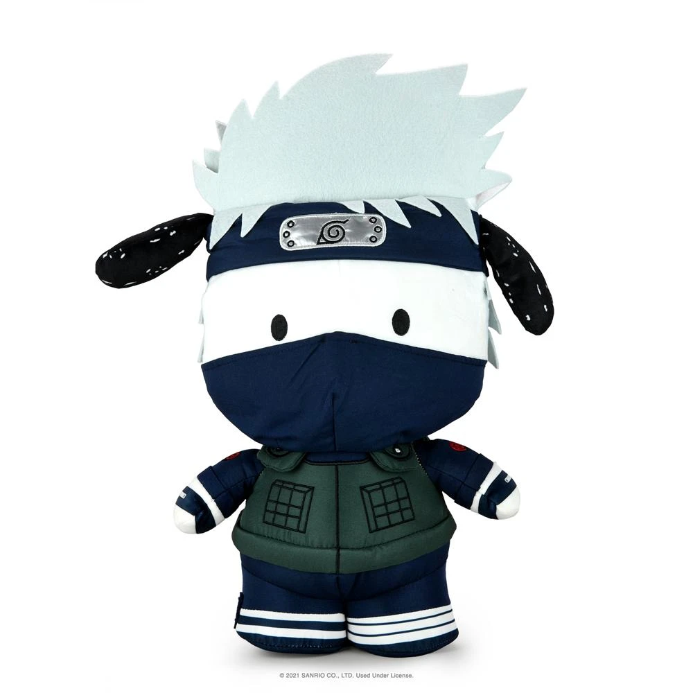 Naruto Shippuden X Sanrio Kidrobot Pochacco Kakashi 13in Plush 4 Naruto Shippuden X Sanrio Kidrobot Pochacco Kakashi 13in Plush - Image 2