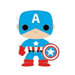 Marvel Funko Pop! Pins Captain America -Nintendo Sales MarvelFunkoPop PinsCaptainAmerica Pre Order 1800x1800