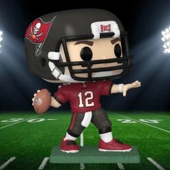 NFL Tampa Bay Buccaneers Funko Pop! Tom Brady (Red Home Uniform) #157