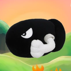 BANPRESTO Nintendo Super Mario Bros. Little Buddy Banzai Bill 6in Plush