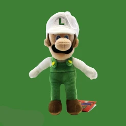 BANPRESTO Nintendo Super Mario Bros. Little Buddy Fire Luigi 10in Plush