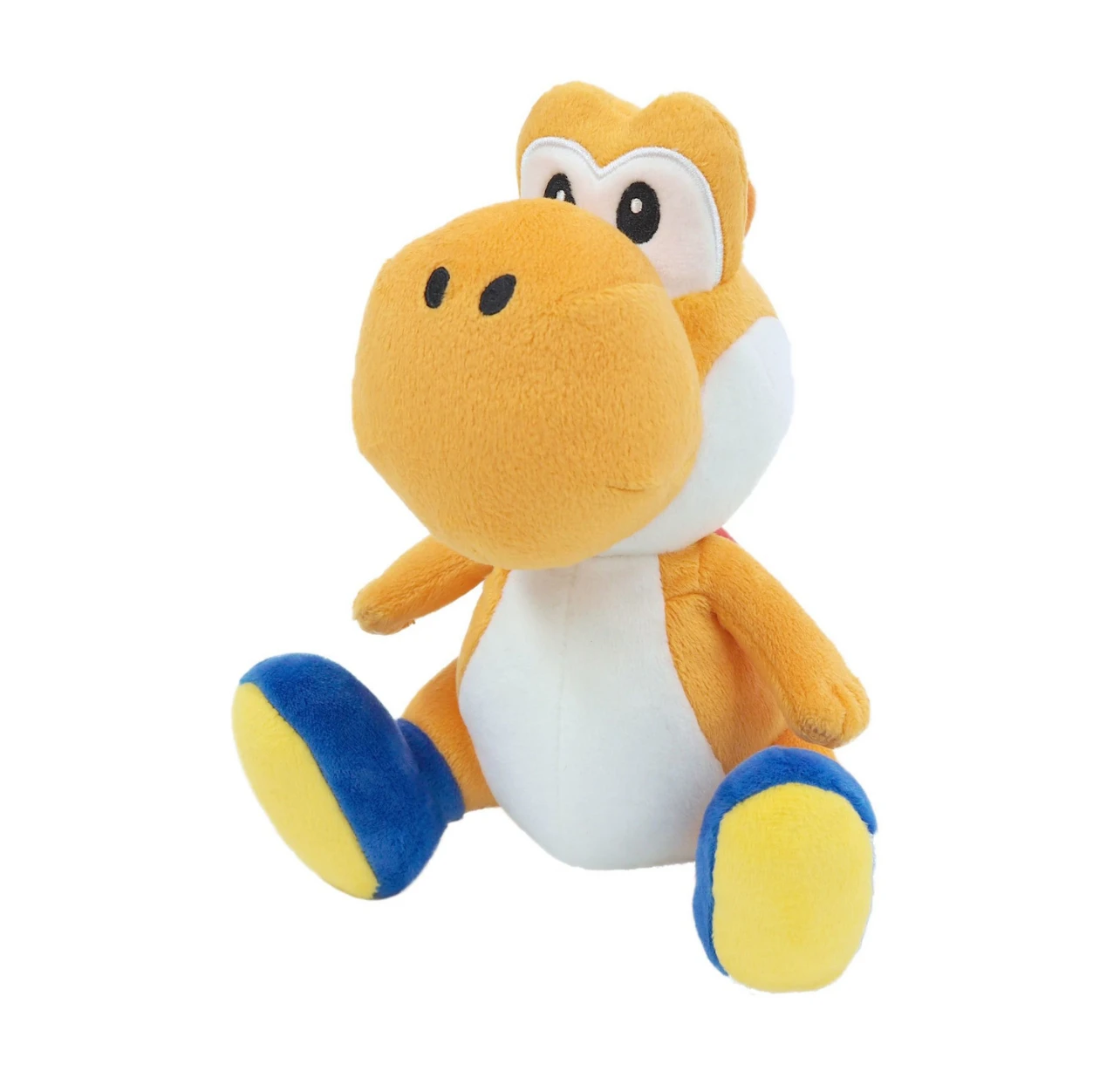 BANPRESTO Nintendo Super Mario Bros. Little Buddy Orange Yoshi 8in Plush 4 BANPRESTO Nintendo Super Mario Bros. Little Buddy Orange Yoshi 8in Plush - Image 2