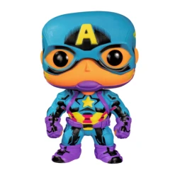 Marvel Funko Pop! Captain America (Black Light Neon) #648 -Nintendo Sales ScreenShot2022 02 03at1.26.56PM 1800x1800