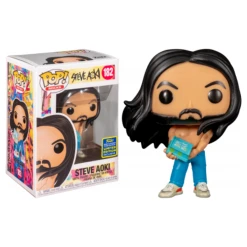 TOY RESCUE: Steve Aoki Funko Pop! Steve Aoki (2020 Shared Sticker) #182 (Non-Mint)