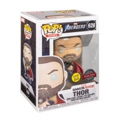 Marvel's Avengers (Video Game) Funko Pop! Thor (Stark Tech Suit) (GITD) #628 -Nintendo Sales THOGITDBOXc 1800x1800