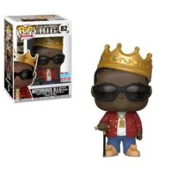 The Notorious B.I.G. Funko Pop! Notorious B.I.G. With Crown (Red Jacket) (Shared Sticker) #82 -Nintendo Sales The Notorious B.I.G. Funko Pop Notorious B.I.G. with Crown Red Jacket Shared Sticker 1800x1800