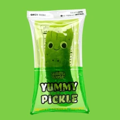 Yummy World Kidrobot Crunchy Pickle In Bag 10in Plush