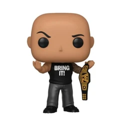 TOY RESCUE: WWE Funko Pop! The Rock (with Championship Belt) #91 (Non-Mint)