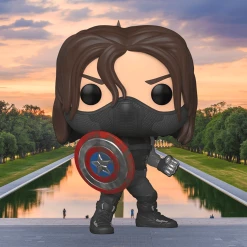 Captain America The Winter Soldier Funko Pop! Winter Soldier (with Shield) (Year Of The Shield) #838