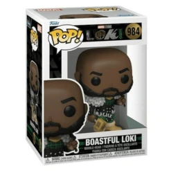 Loki Funko Pop! Boastful Loki (2022 Wondrous Convention) (Shared Sticker) #984 -Nintendo Sales Wondercon 1 1800x1800