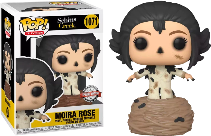 Schitt's Creek Funko Pop! Moira (as Crow) (The Crows Have Eyes) #1071 4 Schitt's Creek Funko Pop! Moira (as Crow) (The Crows Have Eyes) #1071 - Image 2