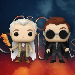 Good Omens Funko Pop! Aziraphale & Crowley With Wings (2-pack)