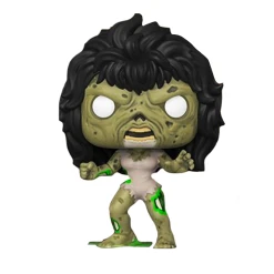 Marvel Zombies Funko Pop! She-Hulk (2021 Release) #792 -Nintendo Sales hot topic white background zomvie exclusive 1 1800x1800