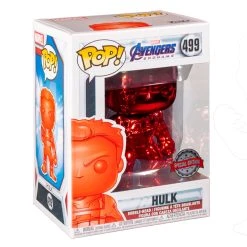 Avengers Endgame Funko Pop! Hulk (Infinity Gauntlet) (Red Chrome) #499 -Nintendo Sales hulkred 1800x1800