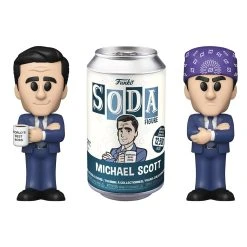 FUNKO The Office Vinyl SODA Michael Scott (Chance Of Chase) -Nintendo Sales mihcealscottwhite 1800x1800
