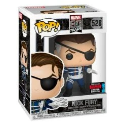 Marvel Funko Pop! Nick Fury (First Appearance) (Shared Sticker) #528 -Nintendo Sales nichfurybox 1800x1800
