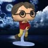 Harry Potter Funko Pop! Harry Potter (Flying With Winged Key) (2021 Summer Convention) (Shared Sticker) #131