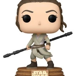 Star Wars Funko Pop! Rey (Jakku) (2021 Summer Convention) (Shared Sticker) #451 -Nintendo Sales star wars funko pop rey jakku 1800x1800