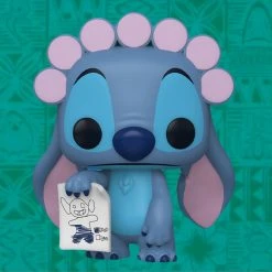 Lilo & Stitch Funko Pop! Stitch (Rollers With Drawing) (2021 Fall Convention) (Shared Sticker)