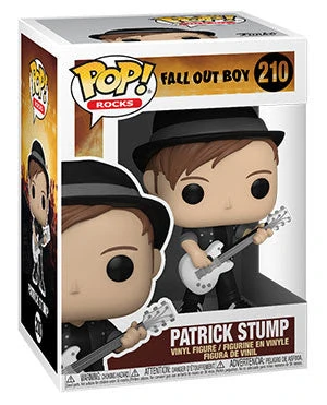 Fall Out Boy Funko Pop! Patrick Stump (with White Guitar) #210 5 Fall Out Boy Funko Pop! Patrick Stump (with White Guitar) #210 - Image 3