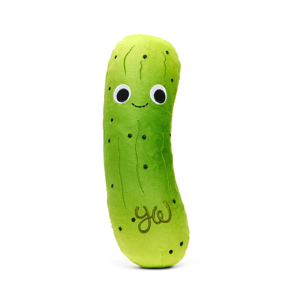 Yummy World Kidrobot Crunchy Pickle In Bag 10in Plush 6 Yummy World Kidrobot Crunchy Pickle In Bag 10in Plush - Image 4