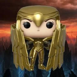 Wonder Woman 1984 Funko Pop! Wonder Woman (Golden Eagle) (Wing Shield) (Metallic) #329
